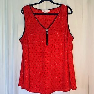 ■2 FOR $5 Penningtons Top sleeveless  size 1x